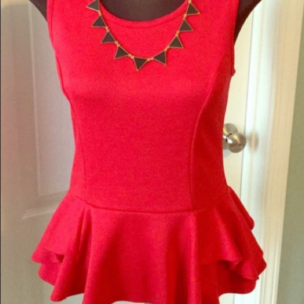 Peplum top